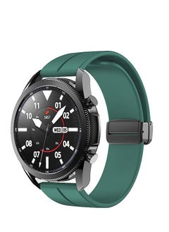 Generic 20mm Silicone Strap With Magnetic Folding Buckle For Amazfit Bip U Pro / Bip / Bip Lite / Bip S / Bip S Lite / Bip U  Green  - Image 4
