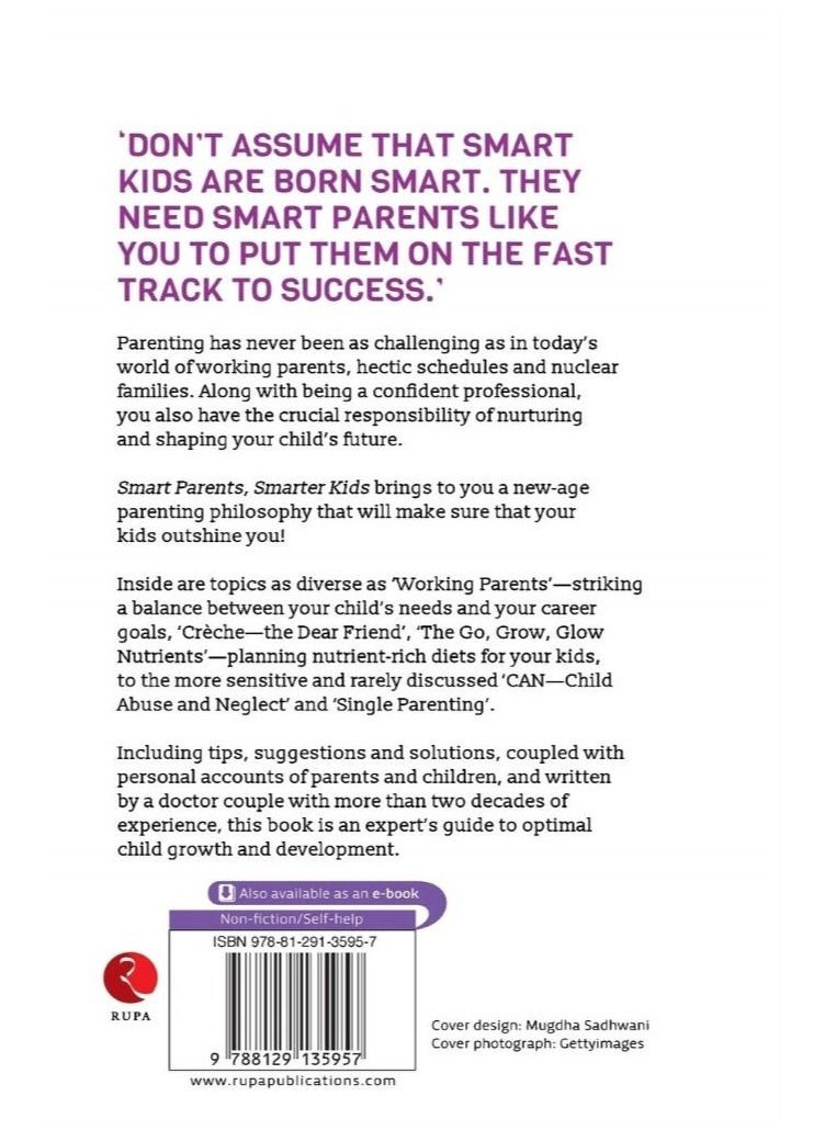 RUPA Smart Parents, Smarter Kids : The New - Age Parenting Guide  - Image 2
