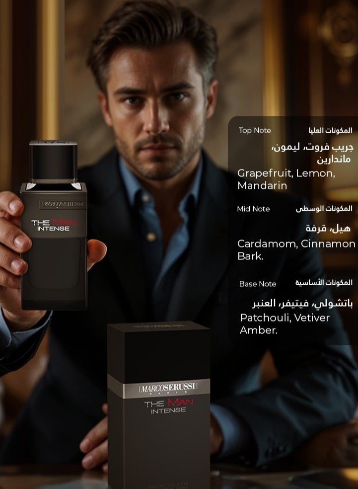 MARCOSERUSSI MARCO SERUSSI, THE MAN INTENSE EDT 100ML - Image 3