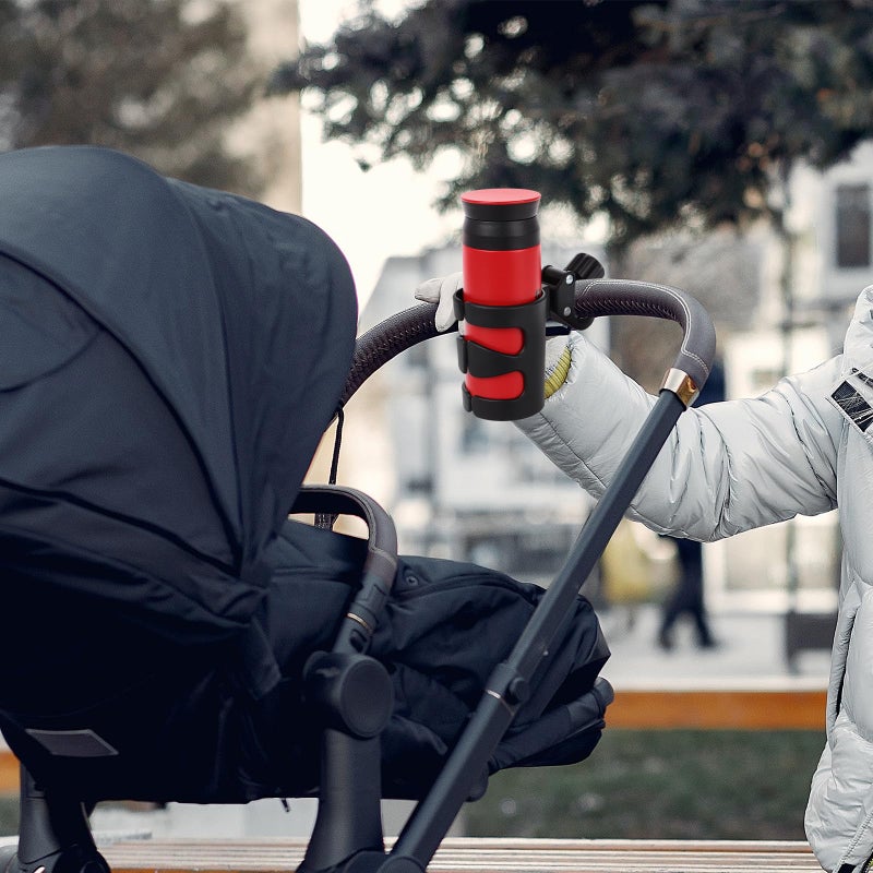 Universal Cup Bottle Holder For Stroller Bicycle Handlebar Quick Release Water Bottle Rack - Image 5