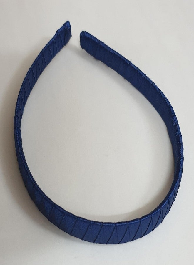 Belleza Crafting with Creativity Handmade Dark Blue/Indigo Zig-Zag style in Hairband- Flexible and Comfortable DIY headbands for Women/Girls/Kids (Pack of 1) - Image 2