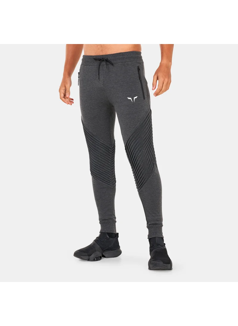 SQUATWOLF Men's Statement Ribbed Joggers