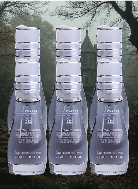 6 Pieces Smart Get Ready For The Party Perfume 15ml EDP