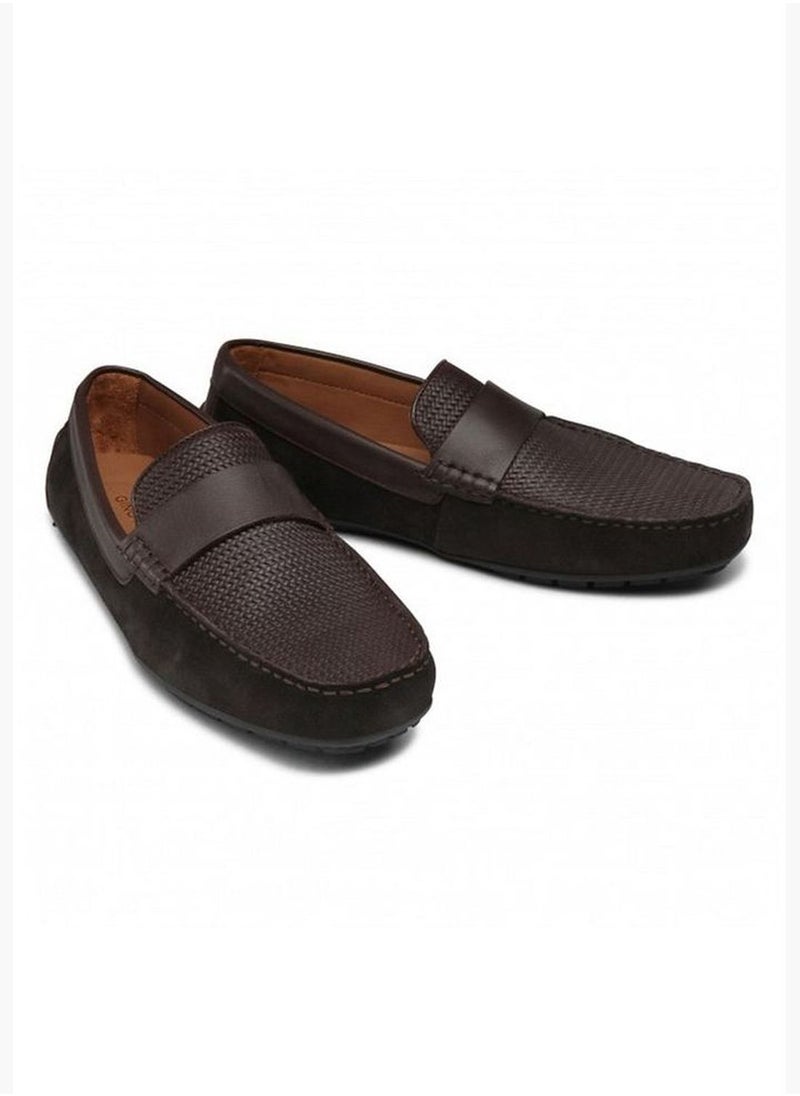 CCC Classic Grain and Velor Leather Loafers  - Image 4