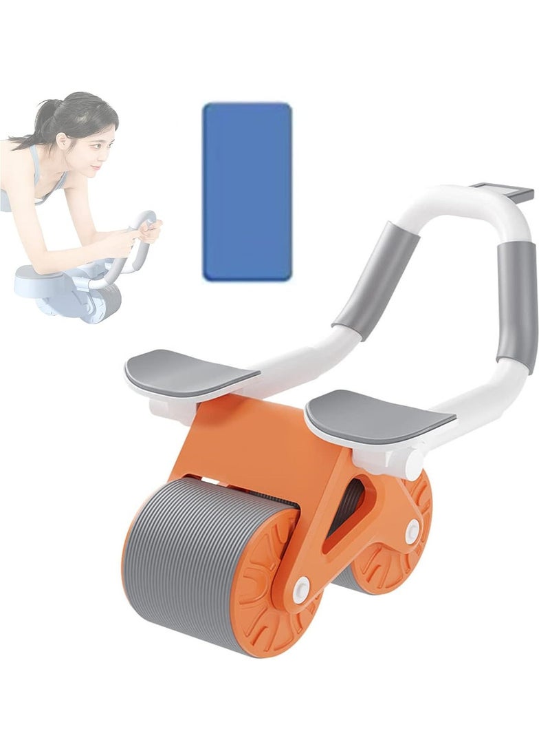 DubaiGallery Abdominal Double Wheel Roller With Automatic Rebound & Elbow Support For Core Strength - Image 2