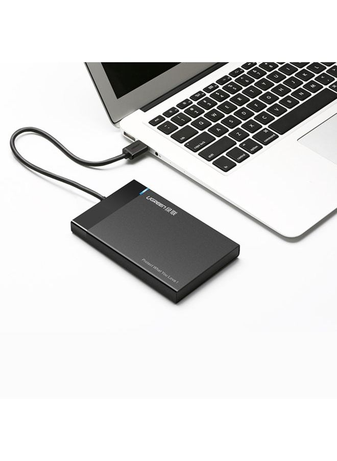 BURAQ UGREEN US221 HDD Enclosure 2.5 inch SATA to USB 3.0 SSD Adapter Hard Disk Drive Box External HDD Case, Support UASP Protocol  - Image 1