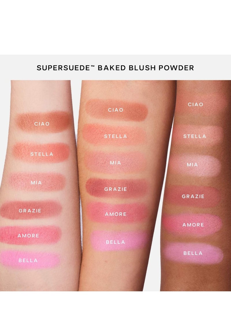 Saie SAIE Powder Blush, 3g-Grazie - bright berry - Image 4