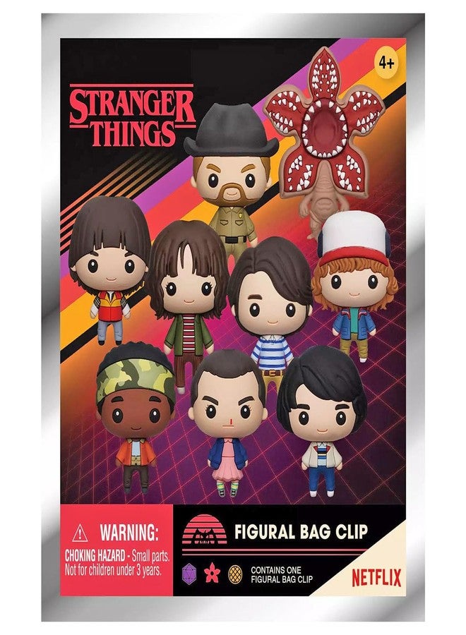 مونوغرام سلسلة Stranger Things ثلاثية الأبعاد من الفوم، مشبك، السلسلة 1، في كيس مغلق - Image 1