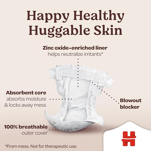 Huggies Size 3 Diapers, Skin Essentials Baby Diapers, Size 3 (16-28 lbs), 168 Count (3 Packs of 56), Packaging May Vary - Image 4