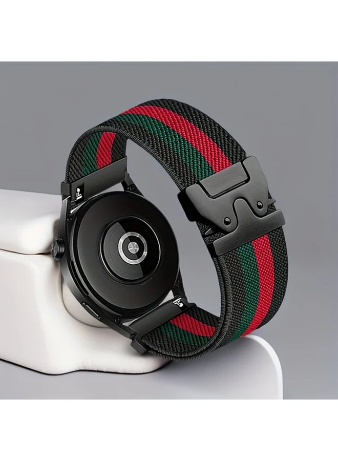Color M1 18mm Elastic Nylon Parachute Watch Strap Loop Replacement - Image 4