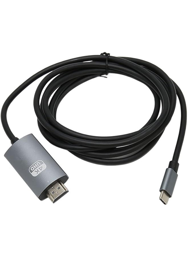 Generic - XUMIUZIY USB C to Cable, 4K@30Hz High Speed USB C to Adapter Cable, Support HD Screen Casting, Plug and Play, USB C Data Cable for TV, Monitor, Projector - Image 1