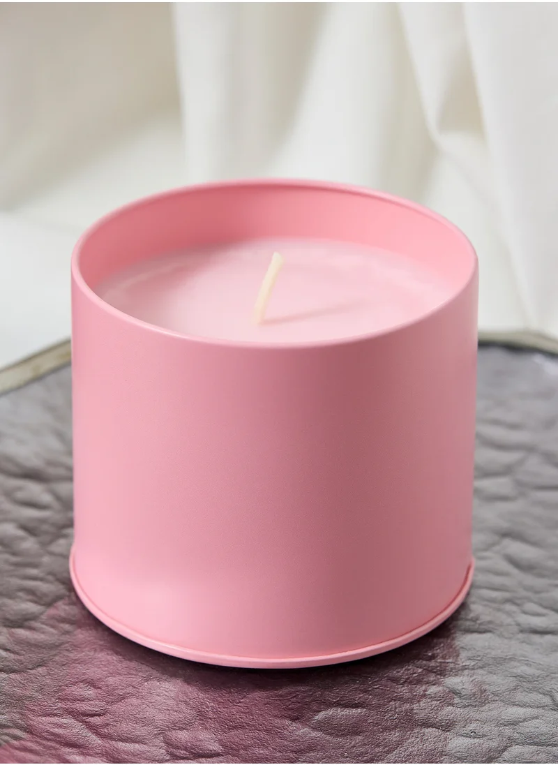 فلامنجو كاندلز Maid Of Honour Pink Tin Candle