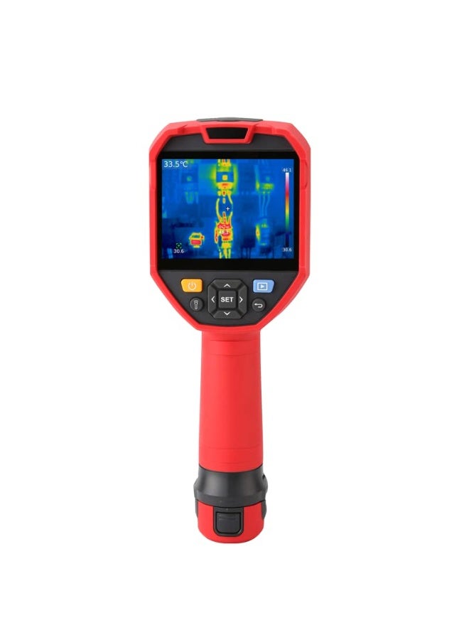 UNI-T UN-T UT7730E Professional Thermal Imager with 9 Hz IR Camera, 3.5” LCD, FLIR‑Like Thermal Imaging, Handheld Thermal Camera with Temperature Readouts – Red/Black - Image 3