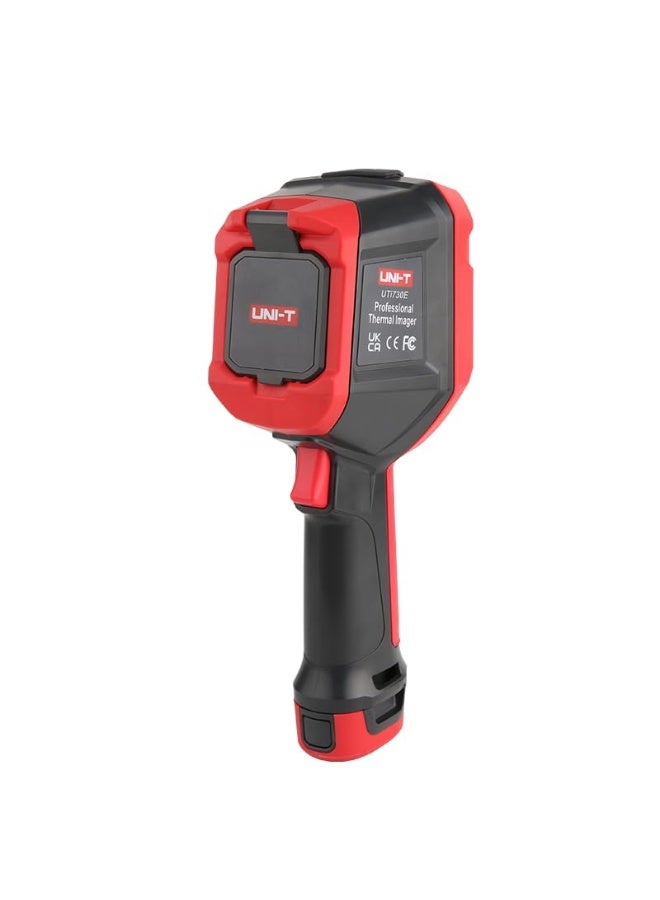 UNI-T UN-T UT7730E Professional Thermal Imager with 9 Hz IR Camera, 3.5” LCD, FLIR‑Like Thermal Imaging, Handheld Thermal Camera with Temperature Readouts – Red/Black - Image 4