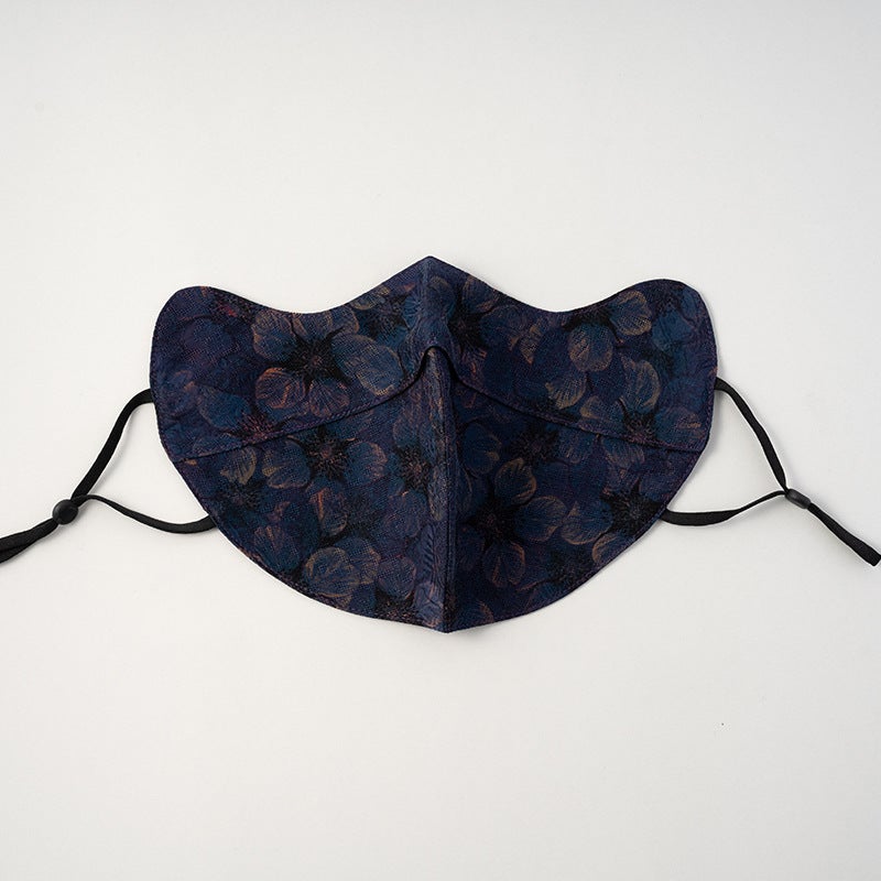 Luxury Silk Face Mask Adjustable Breathable Color 11 (Xiangyun Yarn Flower Rose) Color 11 (Xiangyun Yarn Flower Rose)