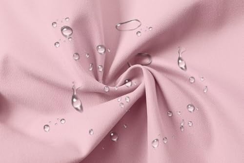 Betusline Girls Trench Coat Double Breasted Classic Lapel Belted Windproof Overcoat Outwear,2# Light Pink,13-14 Years = Tag 170 - Image 5