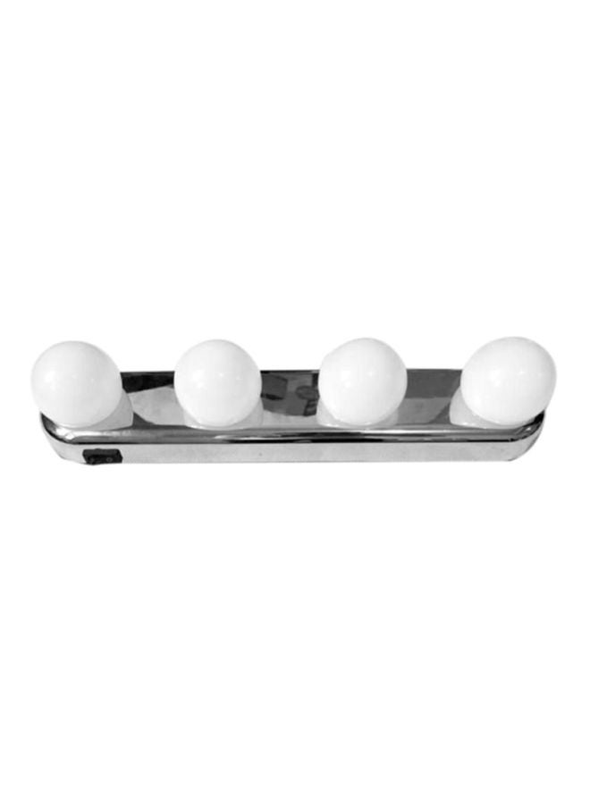 Loquat 4 LED Bulb Battery Powered Lighting White 6x7cm - Image 1