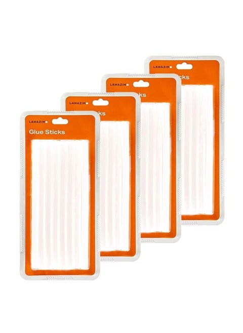 4-Pack Glue Sticks Clear