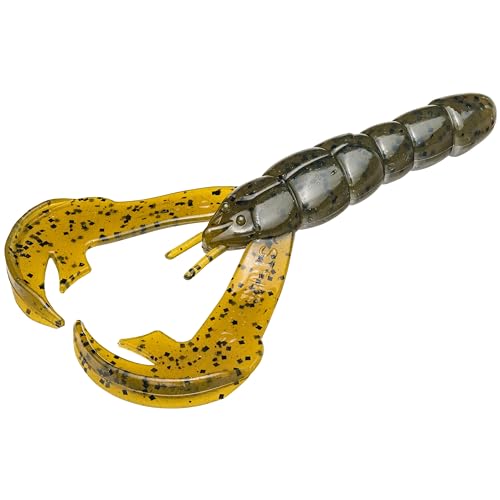 Strike King Rage Craw 4-Inch Fishing Lure, Soft Plastic Grub, Unique Design, Realistic Pincers, Slender Body, 4-Inches, 7-Pack - Image 4