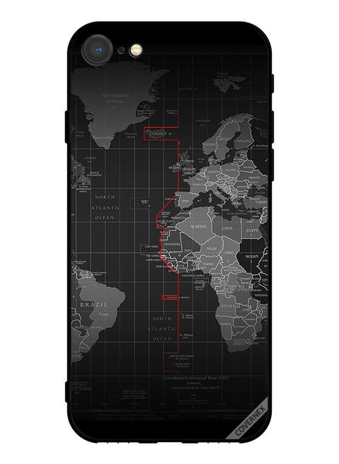 Protective Case Cover For Apple iPhone SE (2022) Ocean Borders