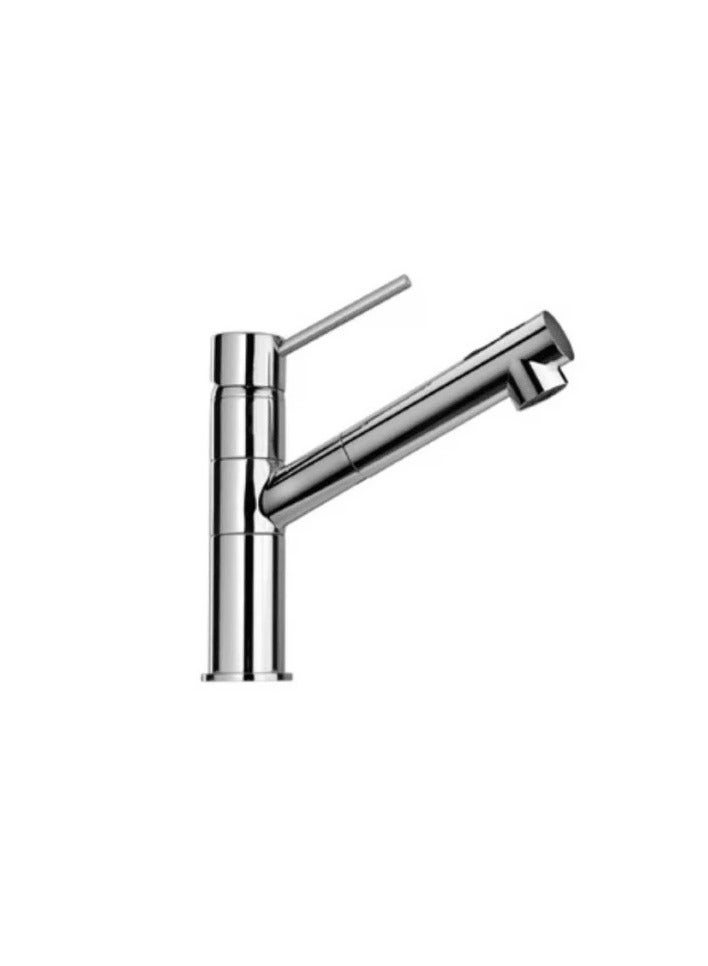 ديورافيت خلاط مطبخ بسماعه متحركه تغذيه 8/3 قلب سيراميك بمحدد درجه الحراره ومنظم لتوفير المياه SC6010001E10 ديورافيت