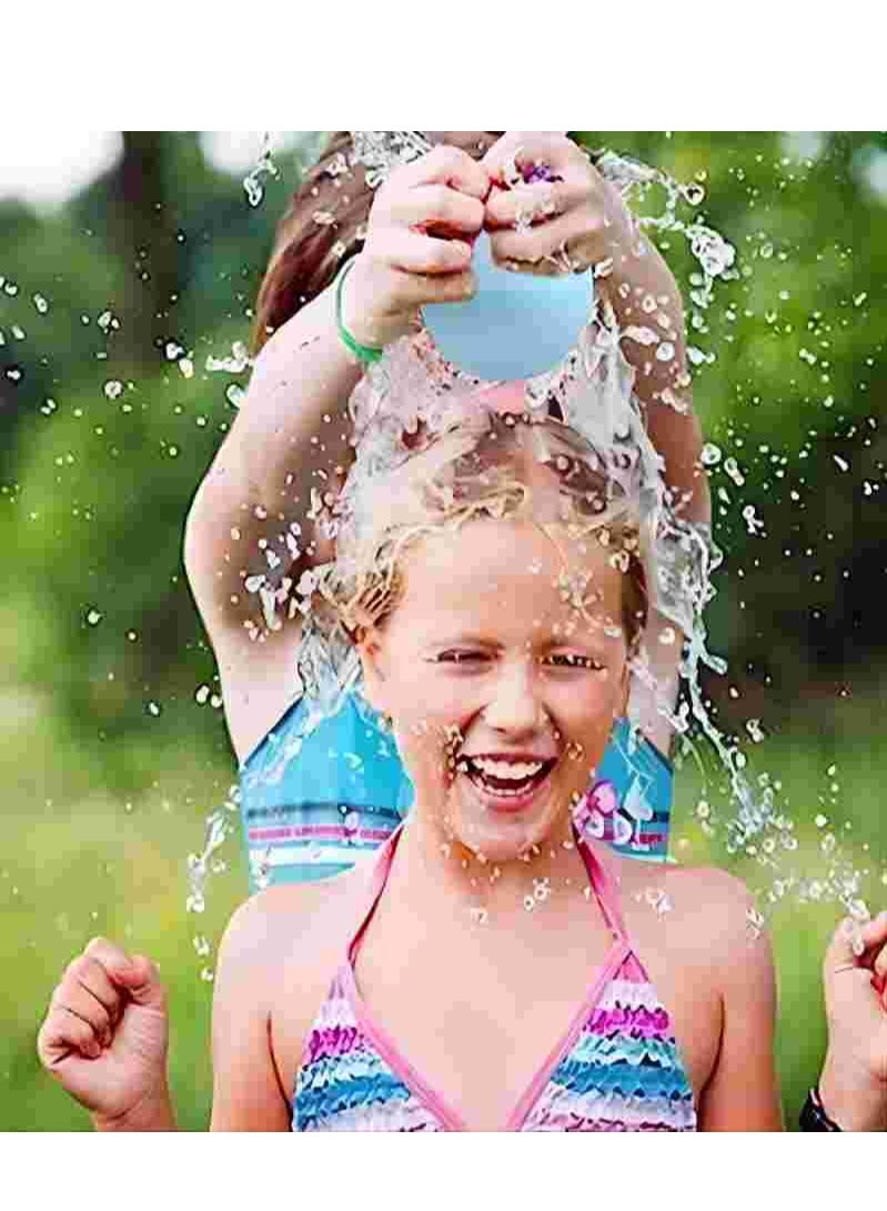 Cool Baby Quick-fill Silicone Water Balloons For Children And Adults, Reusable Water Bombs For Water Parks, Parties, Swimming Pools, Family Games（18PCS) - Image 3