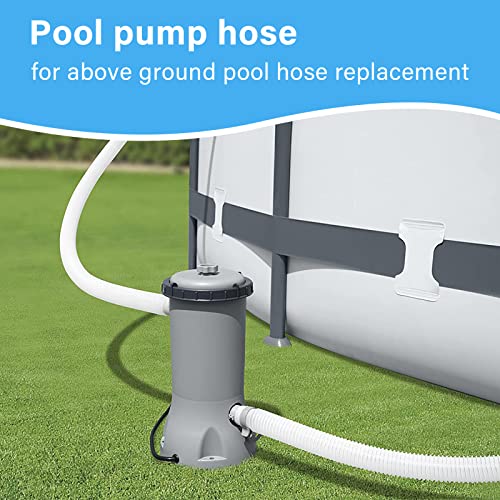 Ximoon 1.25" Replacement Hose for Above Ground Pool Pumps - 59" Long Pool Hose, Suitable for Intex Coleman Pool Filter Pumps 607 and 637 (2-Pack) - Image 5