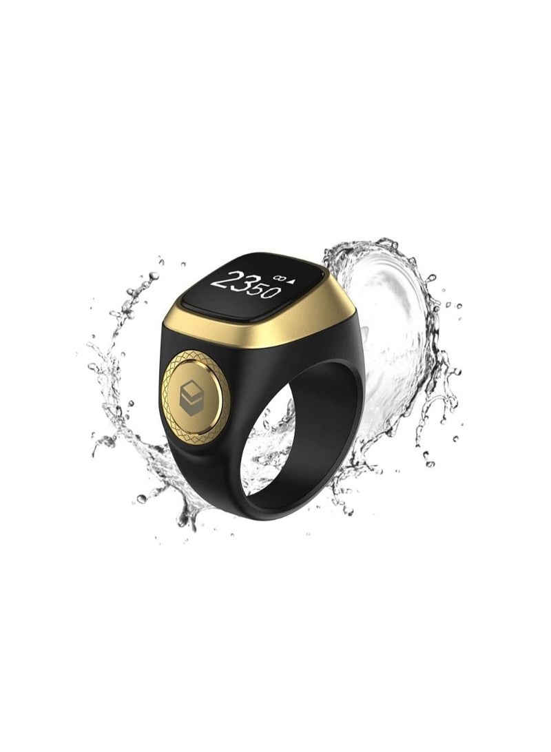 ZIKR RING iQibla Lite Muslim Ring Tasbeeh Counter With Vibration Reminder Prayer Time Reminder Bluetooth Waterproof 20mm - Image 2
