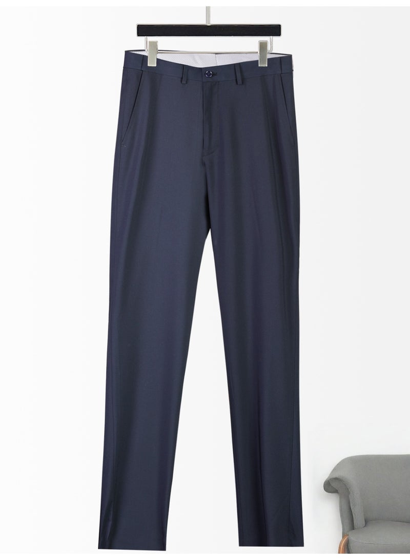 Shougu Men's Fashionable Casual Business Suit Pants  - Image 1