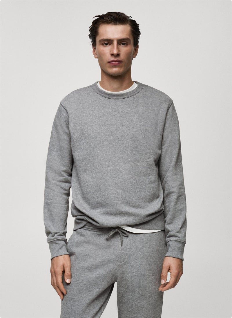 Mango Man Nola-I Essential Pullover Sweatshirt  - Image 1
