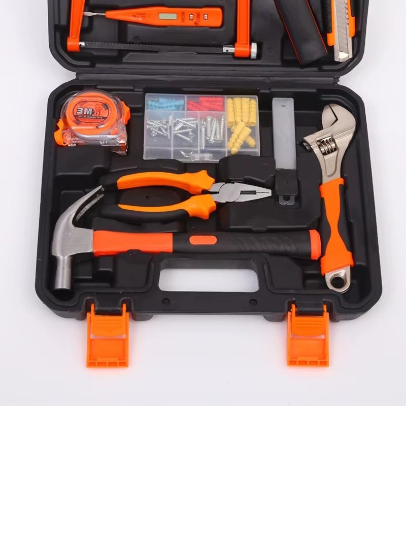 AGD Household Tool Set Basic Hand Tools Kit With Toolbox Ideal for Home Repair & Maintenance - Image 2