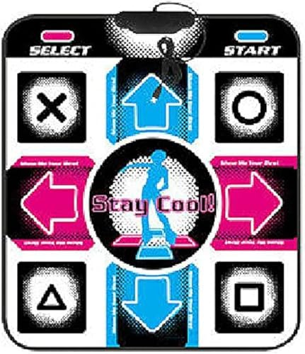 XIAOZAI PC USB Dancing Mat NonSlip DDR USB Dance Pad Controller with USB Cable Fitness Body Building Dancing Mat for PC Windows 982000 XP 7 - Image 1