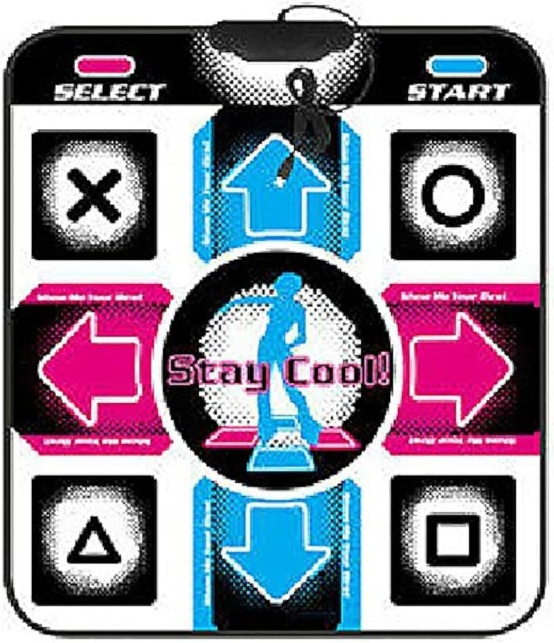 XIAOZAI PC USB Dancing Mat NonSlip DDR USB Dance Pad Controller with USB Cable Fitness Body Building Dancing Mat for PC Windows 982000 XP 7 - Image 2