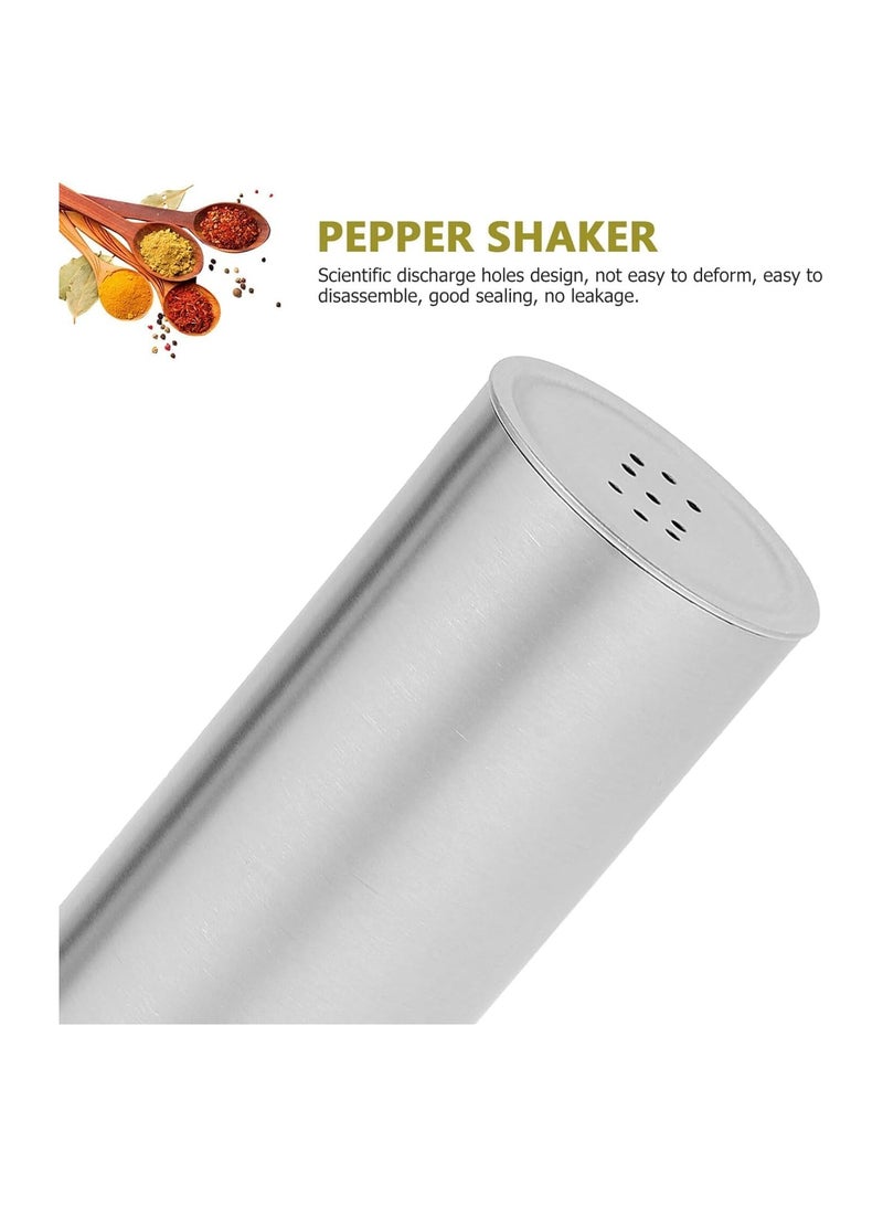 KASTWAVE 2 Pieces Spice Jar Pepper Shakers Seasoning Pepper Shaker Spice Condiment Shaker for Cooking Kitchen Baking Salt Candy - Image 4