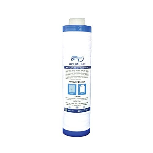 ACUALINE MLT Pre Filter Cartridge, 9 inch Candle Filter, RO Water Purifier Candle, Sediment Filter Compatible with Aquaguard, Livpure, LG Water (Pack 1) - Image 1