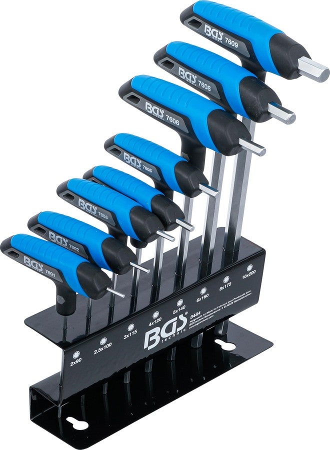 BGS 8484 | L-Type Wrench Set | internal Hexagon 2-10 mm | 8 pcs. - Image 1