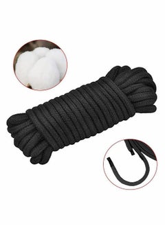 Excefore 2 Roll 10M Soft Black Cotton Rope, for Wall Hanging, Decor Crafts Projects Macrame Knotting and Home Decoration  - Image 4