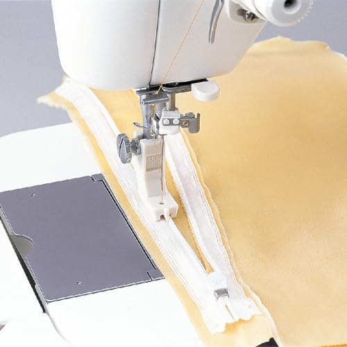 Zenith Concealed Plastic Industrial High Shank Invisible Zipper Presser Foot for Jack,Juki and Umbrella Model Industrial Sewing Machine Teflon Invisible Zipper Foot. - Image 3