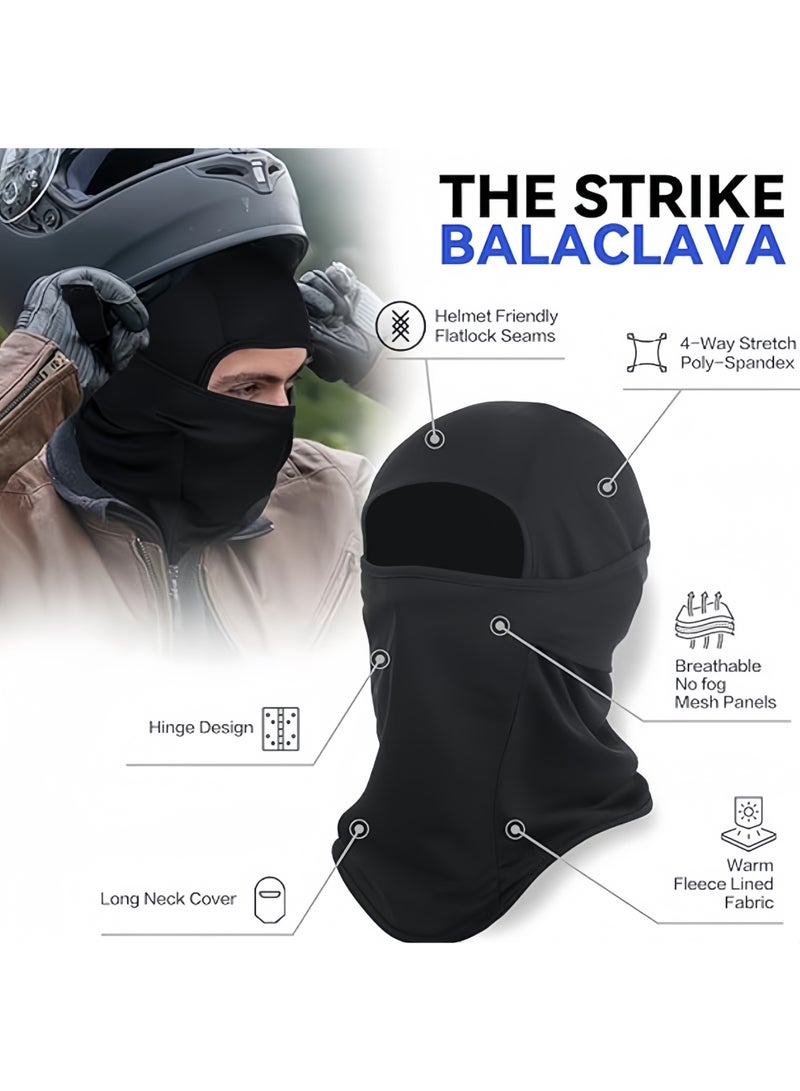 Breathable Full Face Mask, 3-Pack – For Skiing, Motorcycle, Running & UV Protection - Image 2