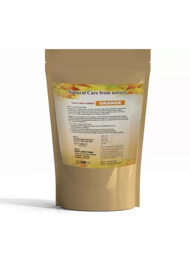 Chitra's Herbal مسحوق شيترا العشبي لبشرة متألقة للرجال والنساء (قشر البرتقال ومولتان ماتي) 200 جرام - Image 2