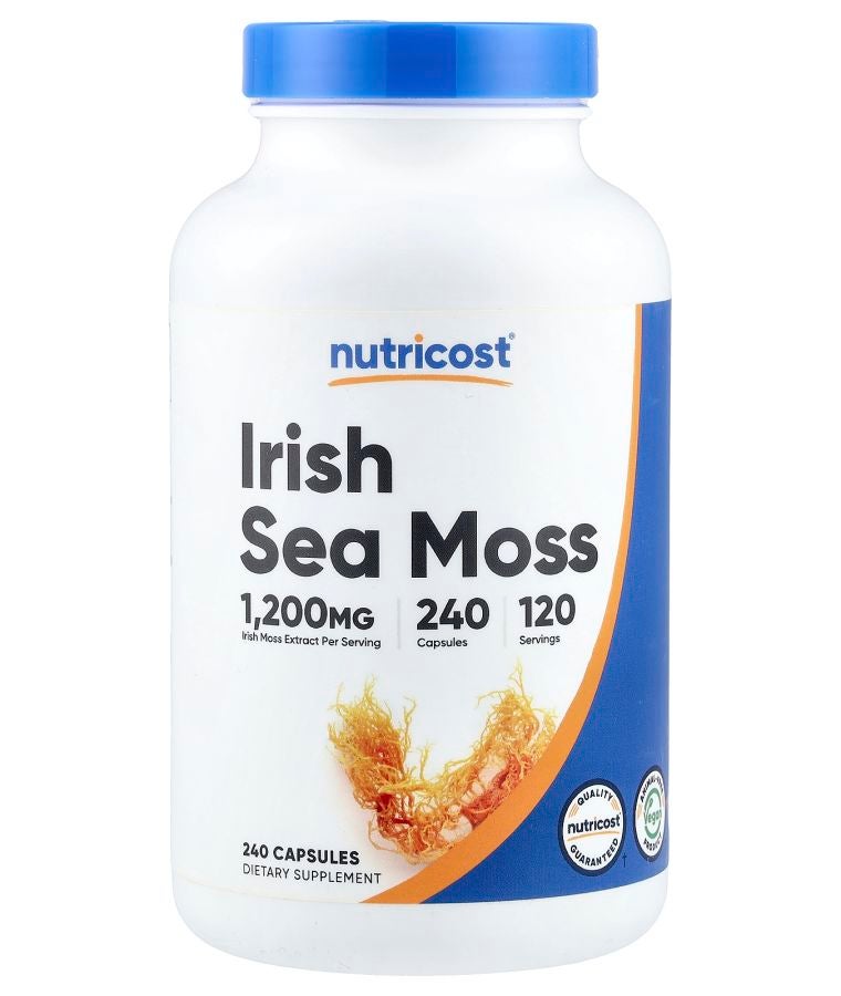 Irish Sea Moss 240 Capsules (600 mg per Capsule)