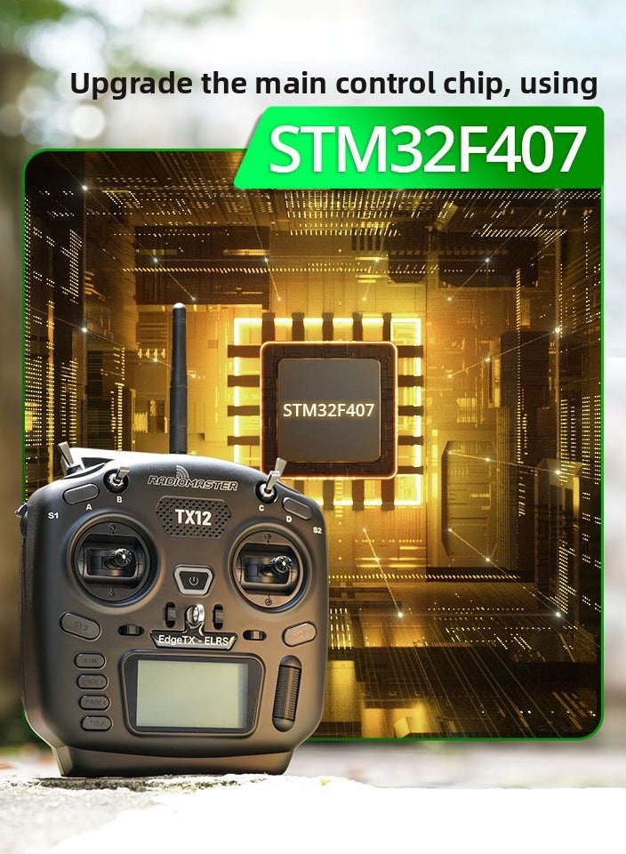 RadioMaster TX12 MKII 16ch Hall Gimbals Support OPENTX and EDGETX Remote Control Transmitter (TX12 MKII ELRS Mode 2) - Image 3