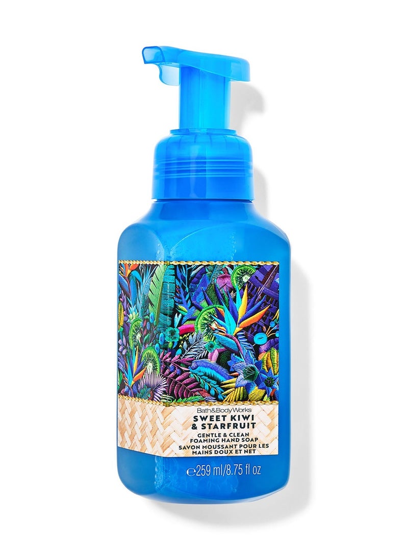 Bath & Body Works صابون يد رغوي لطيف ونظيف بنكهة الكيوي والنجمة