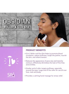 Obsidian Roller & Gua Sha Black Obsidian Stone Contouring Set - pzsku/ZD71DFC252926181D8315Z/45/_/1720697175/ec46c8ff-a74c-4a42-b9ed-cd0dde13f23e