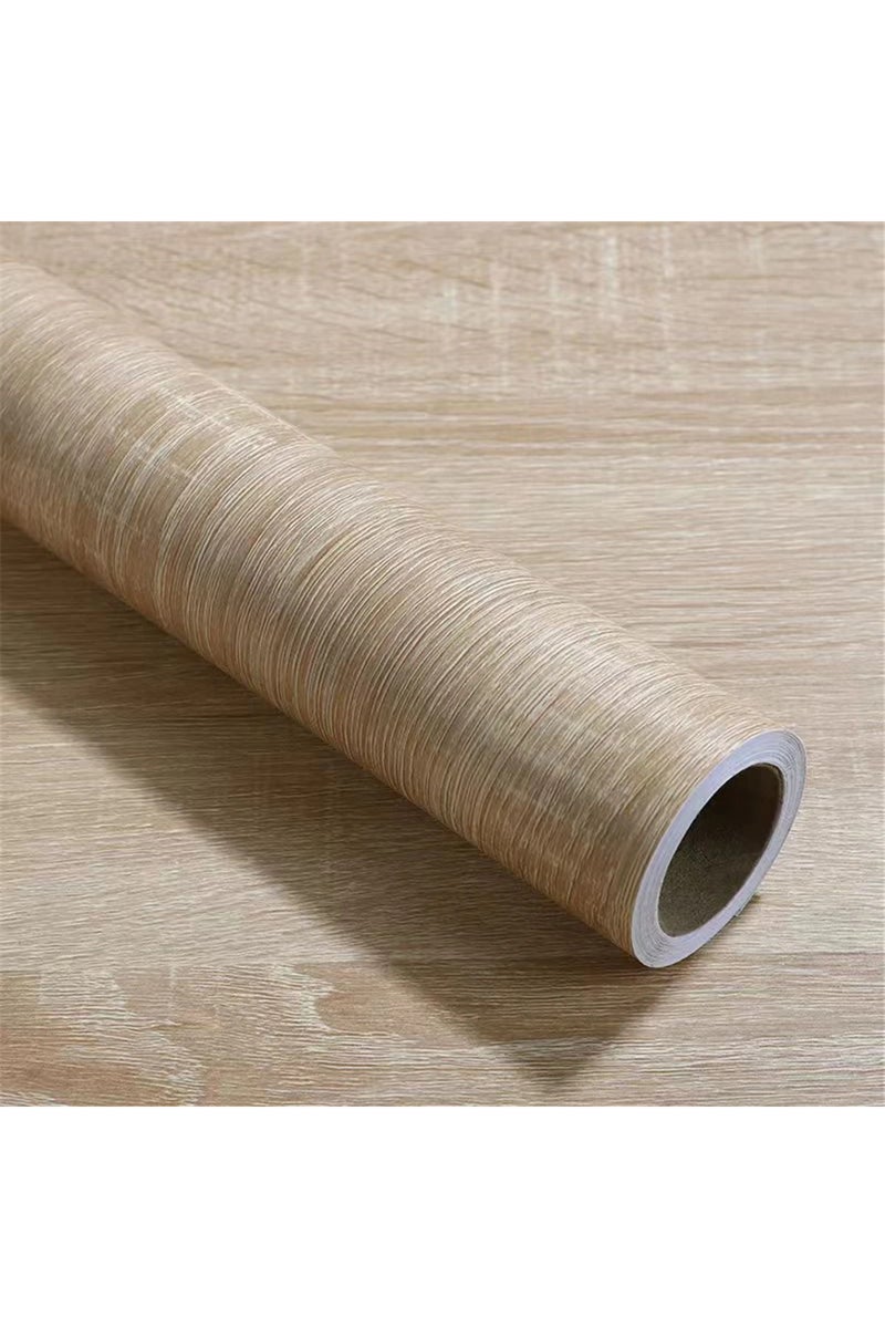 ورق جدران لاصق ذاتي من مادة PVC، مقاس 40 سم × 3 أمتار، بتصميم ثلاثي الأبعاد مقاوم للماء، بنقشة خشبية، لتزيين المنزل.