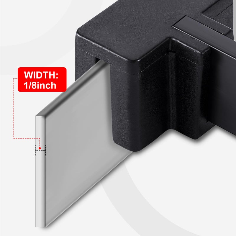 Epakh 36 Pcs Metal File Cabinet Rails Set Include 12 Cabinet Divider Rails 24 Hanging File Rail Clips for Hanging Folder Frame Bars Office Storage, Drawer Thickness Less Than 1/8 Inch(Plastic) - Image 3