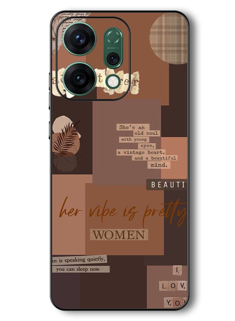 Theodor Case Compatible with Oppo Reno 14 6.59 Inch Protection Shockproof Bumper Cover Adventurer - Image 1