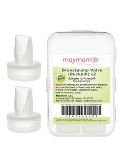 Pump Valve Compatible With Ameda Mya Joy Purely Yours Pumps; 2 Count Duckbills To Replace Ameda Pump Valves; Retail Packaging Factory Sealed