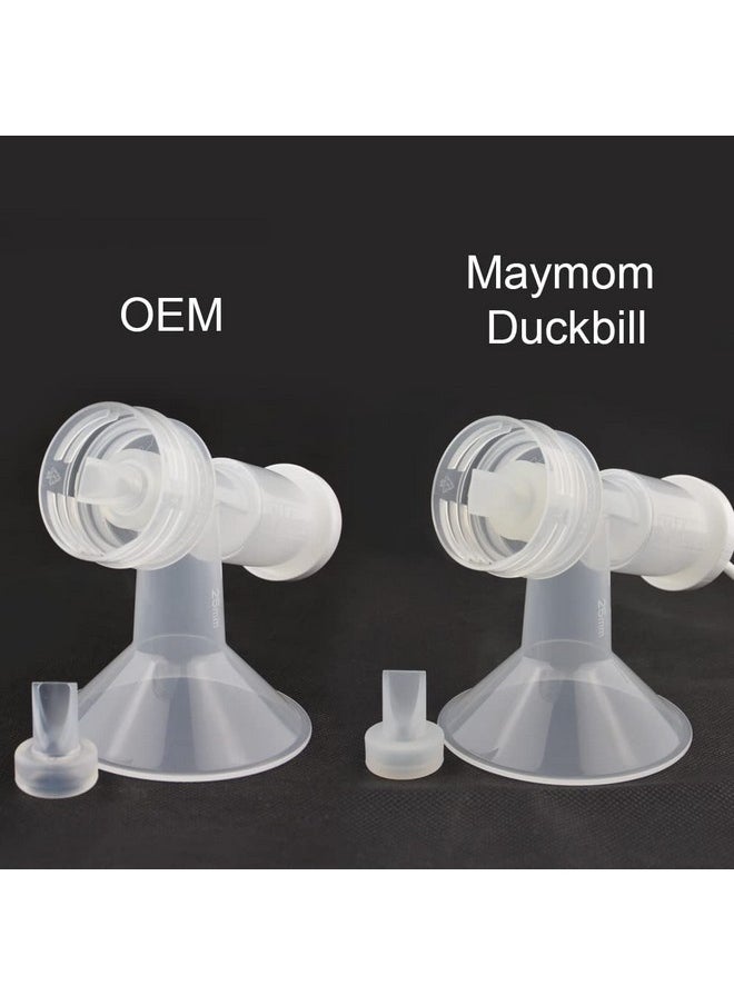 Maymom - Pump Valve Compatible With Ameda Mya Joy Purely Yours Pumps; 2 Count Duckbills To Replace Ameda Pump Valves; Retail Packaging Factory Sealed - Image 1