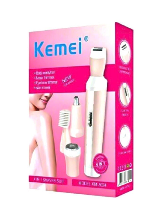 Kemei 4 in 1 KM-3024 Wet & Dry Multi Usage Shaver Suit - Image 1